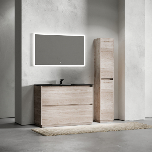 Тумба напольная под раковину SANCOS Libra Floor, дуб галифакс натуральный 1190х450х840 мм, LB120F-1EG