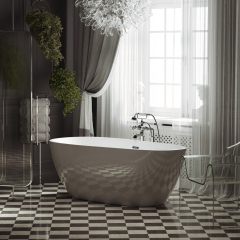 Ванна SANCOS Avocado акриловая отдельностоящая, белый 1700x800x600мм, FB18