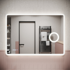 Зеркало SANCOS Arcadia 1.0 с подсветкой 1000х700 мм, AR1.1000