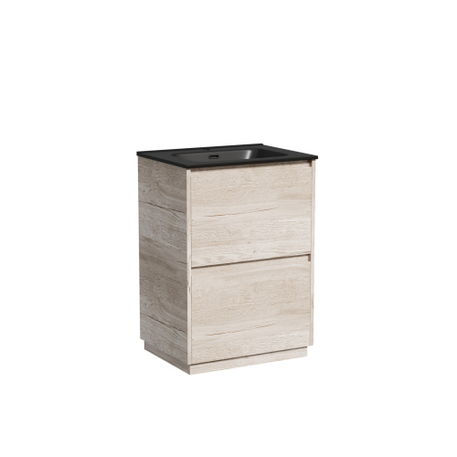 Тумба напольная под раковину SANCOS Libra Floor, дуб галифакс натуральный 590х450х840 мм, LB60FEG