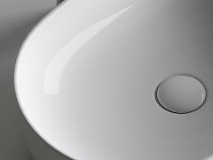 Умывальник CERAMICANOVA Element чаша накладная овальная 600x415x135 мм CN6047