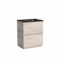 Тумба напольная под раковину SANCOS Libra Floor, дуб галифакс натуральный 690х450х840 мм, LB70FEG