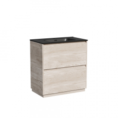 Тумба напольная под раковину SANCOS Libra Floor, дуб галифакс натуральный 790х450х840 мм, LB80FEG