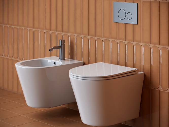 Подвесное биде CERAMICANOVA Forma CN3012