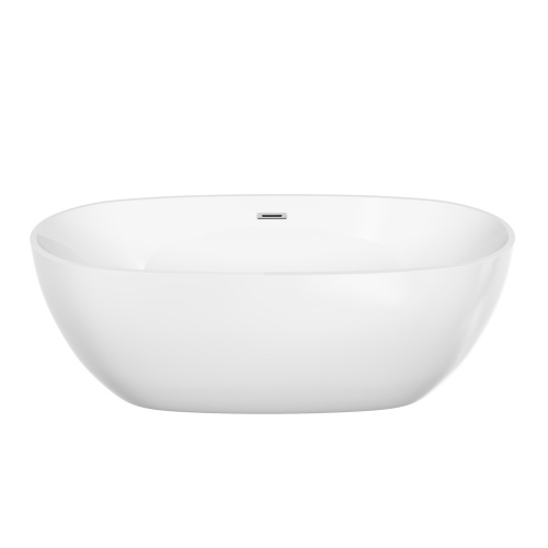 Ванна SANCOS Flo акриловая отдельностоящая, белый 1700x800x580мм, FB02