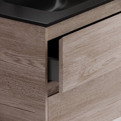 Тумба напольная под раковину SANCOS Libra Floor, дуб галифакс натуральный 990х450х840 мм, LB100FEG