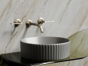 Умывальник CERAMICANOVA Element чаша накладная круглая (цвет Антрацит Матовый) CN6057MH