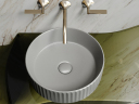 Умывальник CERAMICANOVA Element чаша накладная круглая (цвет Антрацит Матовый) CN6057MH