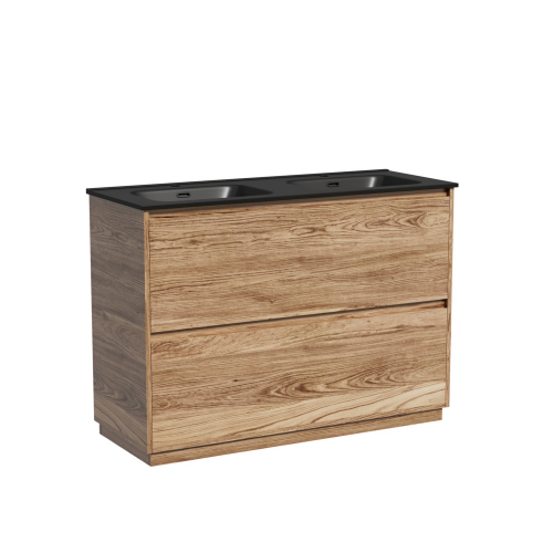 Тумба напольная под раковину SANCOS Libra Floor, дуб чарльстон 1190х450х840 мм, LB120F-2ECH