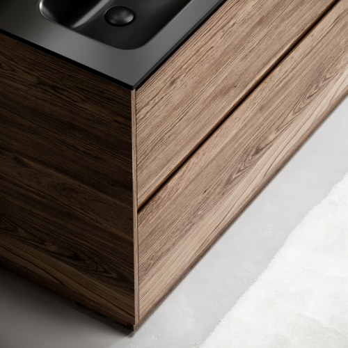 Тумба напольная под раковину SANCOS Libra Floor, дуб чарльстон 1190х450х840 мм, LB120F-2ECH