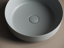 Умывальник CERAMICANOVA Element чаша накладная круглая (цвет Антрацит Матовый) CN6022MH