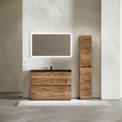 Тумба напольная под раковину SANCOS Libra Floor, дуб чарльстон 1190х450х840 мм, LB120F-1ECH