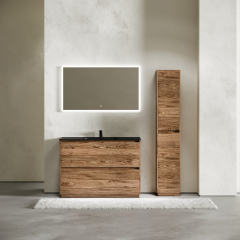 Тумба напольная под раковину SANCOS Libra Floor, дуб чарльстон 1190х450х840 мм, LB120F-1ECH