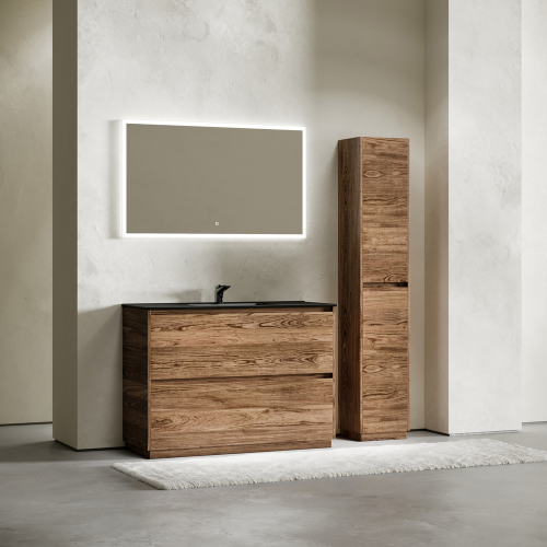 Тумба напольная под раковину SANCOS Libra Floor, дуб чарльстон 1190х450х840 мм, LB120F-1ECH