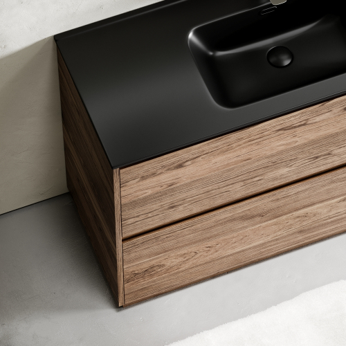 Тумба напольная под раковину SANCOS Libra Floor, дуб чарльстон 1190х450х840 мм, LB120F-1ECH