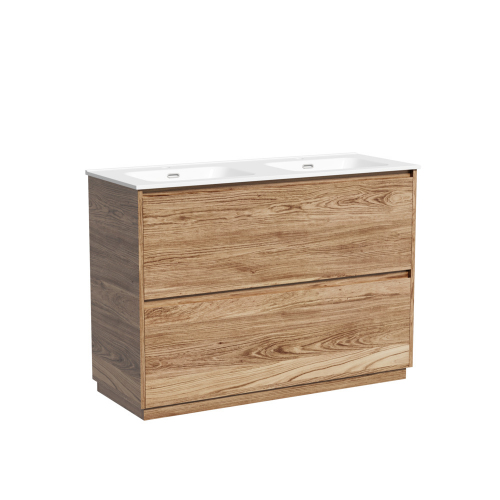 Тумба напольная под раковину SANCOS Libra Floor, дуб чарльстон 1190х450х840 мм, LB120-2ECH