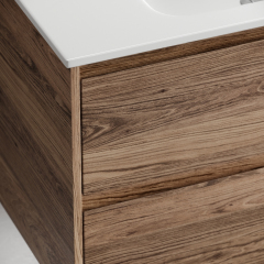 Тумба напольная под раковину SANCOS Libra Floor, дуб чарльстон 1190х450х840 мм, LB120-2ECH