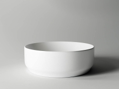 Умывальник CERAMICANOVA Element чаша накладная круглая (цвет Белый Матовый) CN6006