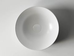 Умывальник CERAMICANOVA Element чаша накладная круглая (цвет Белый Матовый) CN6006