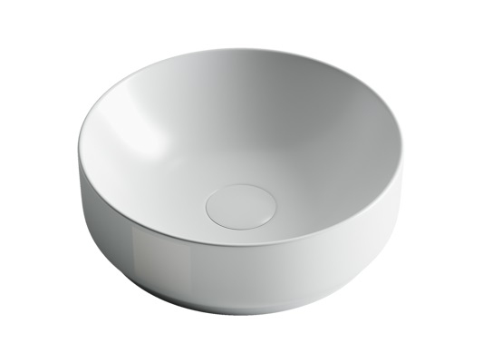 Умывальник CERAMICANOVA Element чаша накладная круглая (цвет Белый Матовый) CN6006