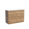 Тумба напольная под раковину SANCOS Libra Floor, дуб чарльстон 1190х450х840 мм, LB120-1ECH