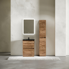 Тумба напольная под раковину SANCOS Libra Floor, дуб чарльстон 590х450х840 мм, LB60FECH