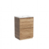 Тумба напольная под раковину SANCOS Libra Floor, дуб чарльстон 590х450х840 мм, LB60FECH