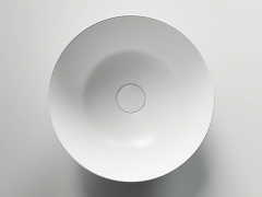 Умывальник CERAMICANOVA Element чаша накладная круглая (цвет Белый Матовый) CN6003