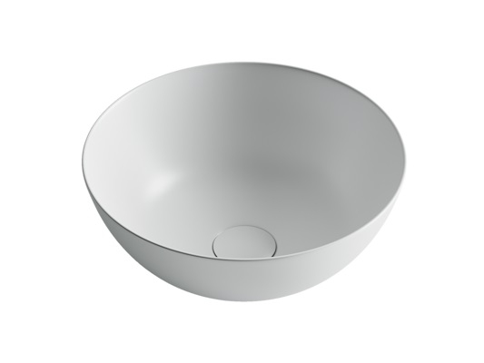 Умывальник CERAMICANOVA Element чаша накладная круглая (цвет Белый Матовый) CN6003