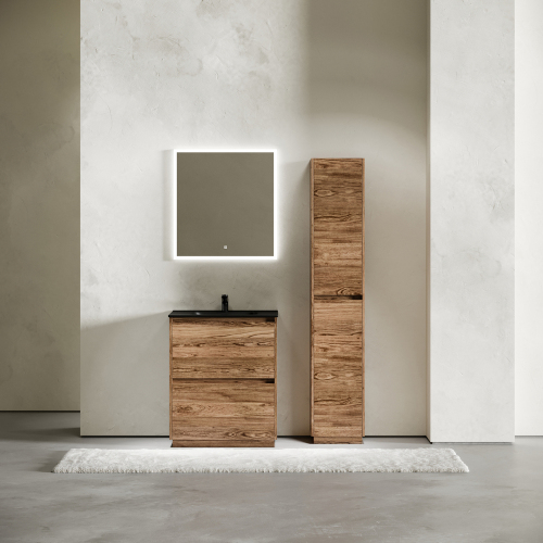 Тумба напольная под раковину SANCOS Libra Floor, дуб чарльстон 690х450х840 мм, LB70FECH