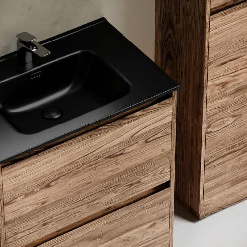 Тумба напольная под раковину SANCOS Libra Floor, дуб чарльстон 690х450х840 мм, LB70FECH