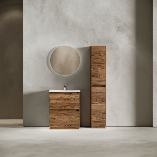 Тумба напольная под раковину SANCOS Libra Floor, дуб чарльстон 690х450х840 мм, LB70FECH