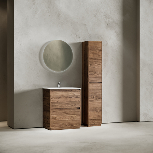 Тумба напольная под раковину SANCOS Libra Floor, дуб чарльстон 690х450х840 мм, LB70FECH