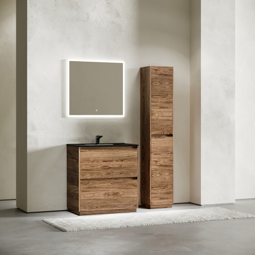 Тумба напольная под раковину SANCOS Libra Floor, дуб чарльстон 790х450х840 мм, LB80FECH