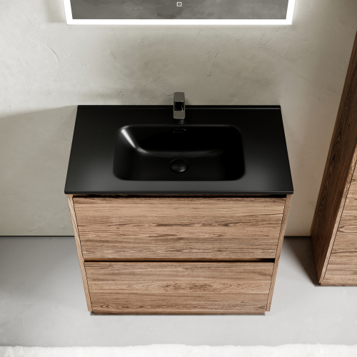 Тумба напольная под раковину SANCOS Libra Floor, дуб чарльстон 790х450х840 мм, LB80FECH