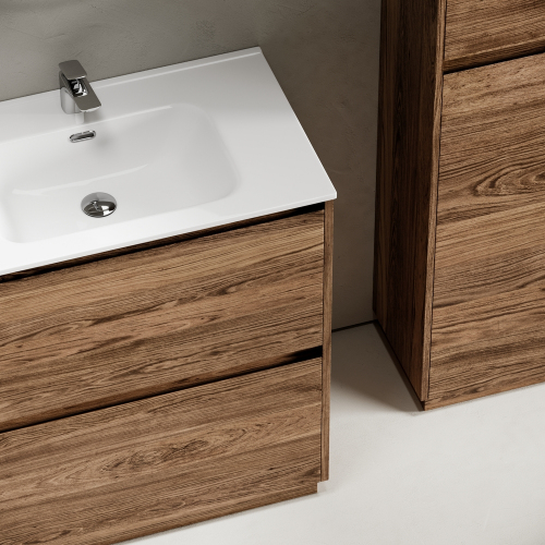 Тумба напольная под раковину SANCOS Libra Floor, дуб чарльстон 790х450х840 мм, LB80FECH