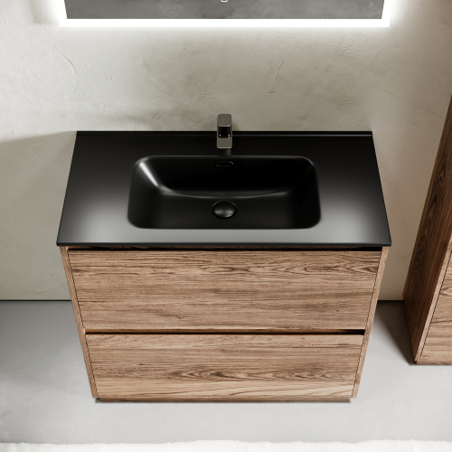 Тумба напольная под раковину SANCOS Libra Floor, дуб чарльстон 890х450х840 мм, LB90FECH