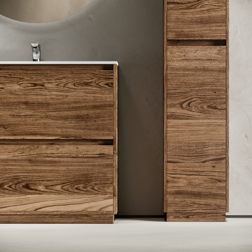 Тумба напольная под раковину SANCOS Libra Floor, дуб чарльстон 890х450х840 мм, LB90FECH