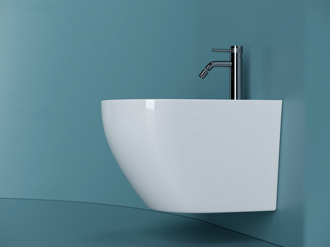 Подвесное биде CERAMICANOVA Uno CN11002