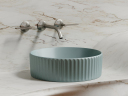 Умывальник CERAMICANOVA Element чаша накладная круглая (цвет Зеленый Матовый) CN6057MLG