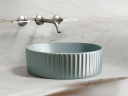 Умывальник CERAMICANOVA Element чаша накладная круглая (цвет Зеленый Матовый) CN6057MLG