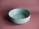 Умывальник CERAMICANOVA Element чаша накладная круглая (цвет Зеленый Матовый) CN6022MLG