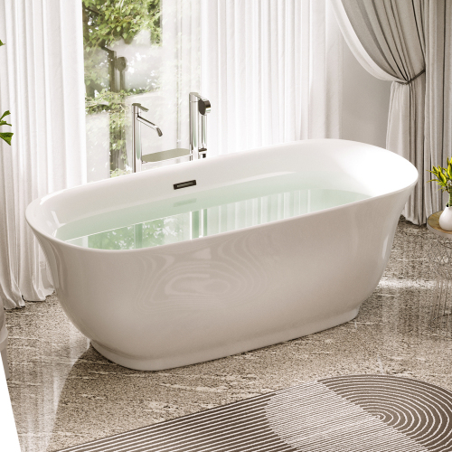 Ванна SANCOS Viva акриловая отдельностоящая, белый 1700x800x600мм, FB08