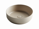 Умывальник CERAMICANOVA Element чаша накладная круглая (цвет Капучино Матовый) CN6022MC