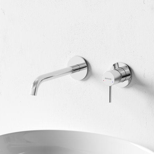 Смеситель для раковины SANCOS Etna с внутренней частью, хром, SC9004CH