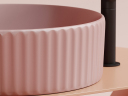 Умывальник CERAMICANOVA Element чаша накладная круглая (цвет Розовый Матовый) CN6057MP