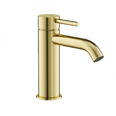 Смеситель для раковины SANCOS Etna, брашированное золото, PVD покрытие, SC9001BG