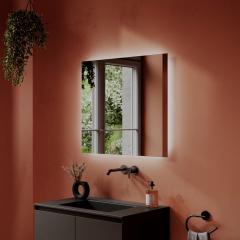 Зеркало SANCOS c подсветкой Square, 800х700, SQ800