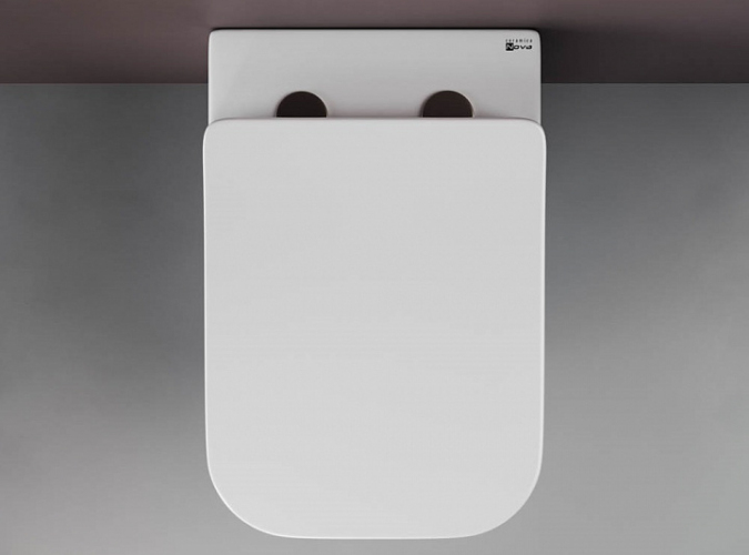 Подвесной унитаз CERAMICANOVA Cubic Rimless CN1806