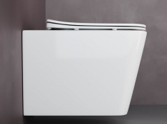 Подвесной унитаз CERAMICANOVA Cubic Rimless CN1806